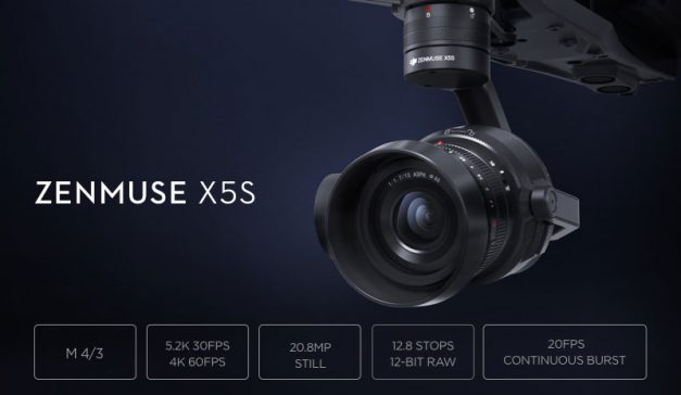 DJI Zenmuse X5S Kamera